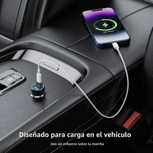 Vista 6 de Adaptador USB-A a USB-C paquete de 5 unidades, convertidor cargador USBC hembra a A macho, convertidor USB a USBC para iPhone 15 Plus Pro Max/Apple