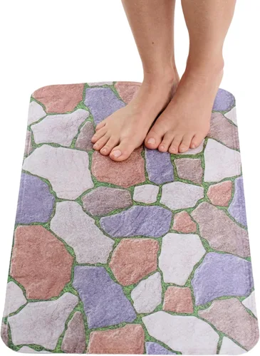 Vista 17 de ENKOSI Tapete de ducha antideslizante – Alfombra de baño para suelos de bañera y ducha – Alfombra antideslizante con fuerte agarre de ventosa