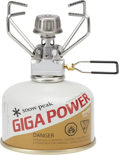Vista 10 de Snow Peak GigaPower - Estufa de camping con encendido automático Encendido automático, ligero y compacto, rendimiento de ebullición rápida, ideal