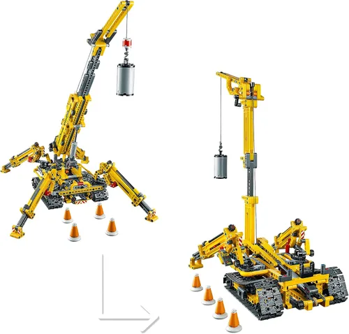 Vista 5 de LEGO Technic 42097 Kit de construcción de grúa sobre orugas compacta (920 piezas)