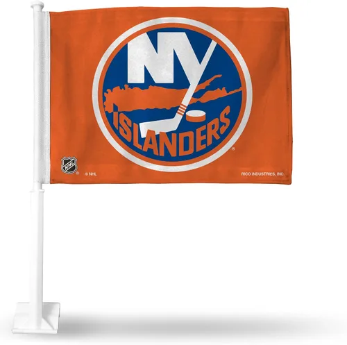 Vista 39 de Rico Industries Bandera de coche alternativa de doble cara de la NHL