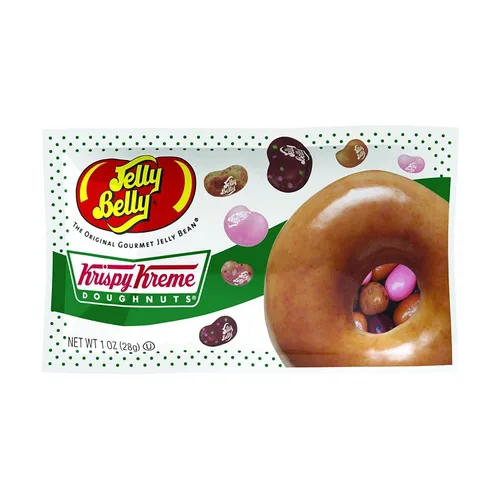 Vista 2 de Jelly Belly Krispy Kreme Doughnuts Jelly Beans - Bolsa de 1 onza