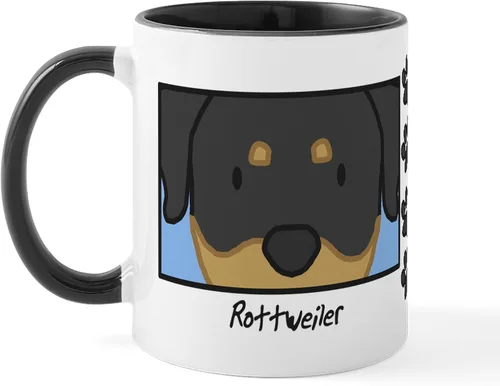 Vista 29 de CafePress Taza de café de cerámica Anime American Eskimo de 11 oz (11.0 fl oz)