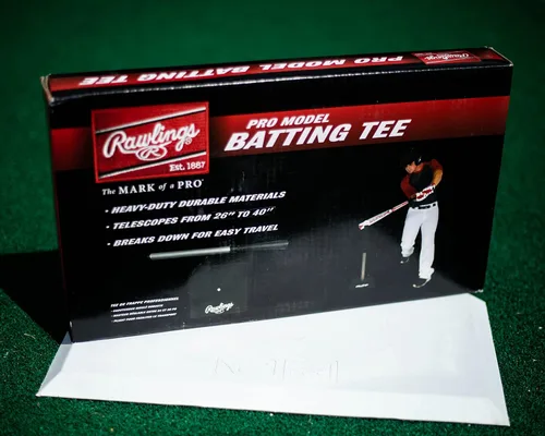 Vista 4 de Rawlings Camiseta de bateo modelo PRO Base resistente Altura ajustable de 21 a 36 pulgadas