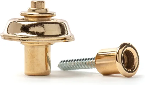 Vista 7 de Jim Dunlop Straplok® Retenedores de correa de montaje empotrado - Latón