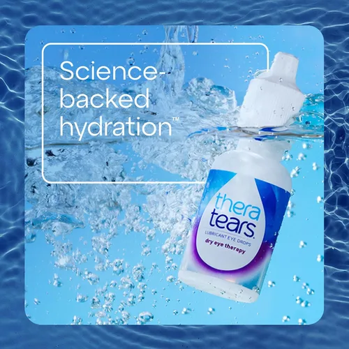 Vista 5 de TheraTears Terapia para Ojos Extra Secos Gotas Lubricantes para Ojos Secos, 0.5 Fl Oz