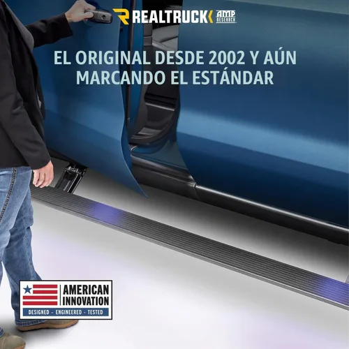 Vista 3 de AMP Research 75104-01A Estribo PowerStep
