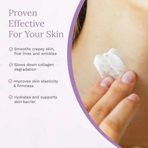 Vista 3 de Rejuvaskin Advanced Firming Cream - Crema facial para mujer - Crema facial para cuello y escote - Crema antiarrugas de día y noche, crema