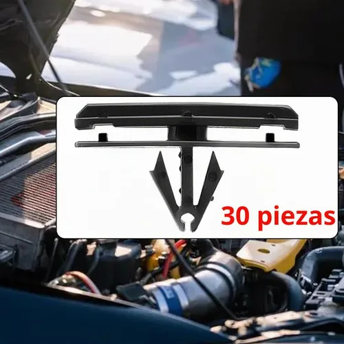 Vista 5 de AICEL 30 clips de guardabarros, clip de retención de moldeo basculante, clips de ajuste de protectores de puerta automática, clip de retención