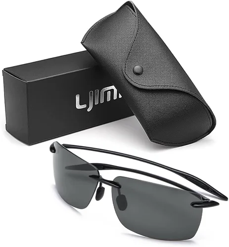 Vista 6 de Devirld Gafas de sol polarizadas sin marco z87 para mujer, gafas de sol de seguridad UV400 antirreflejos, lentes de sol Mztrix Bex