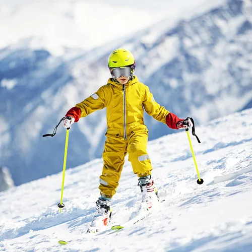 Vista 7 de Gafas de esquí para niños, con correa antideslizante, gafas de snowboard