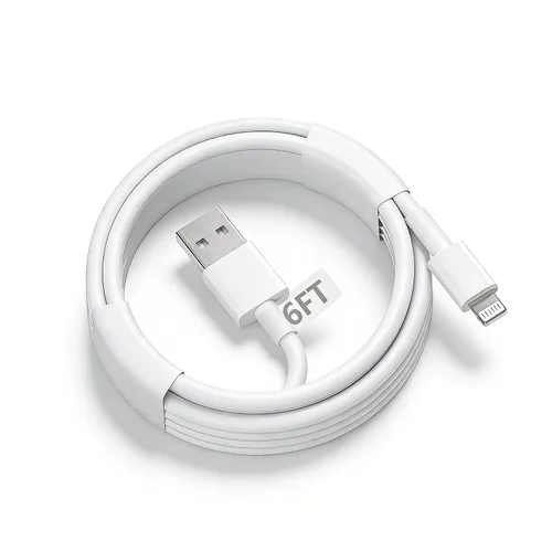 Vista 8 de [Certificado MFi de Apple] Cable USB A a Lightning corto de 3.3 pies, cable USB Carplay para automóvil, cable de carga Lightning compatible