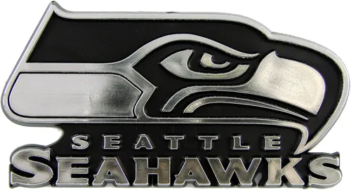 Vista 2 de Emblema de automóvil cromado de la NFL