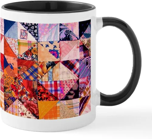 Vista 134 de CafePress Ascii - Taza de café de cerámica, taza de té, 11 onzas