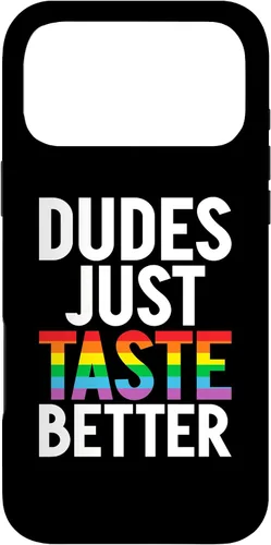 Vista 22 de Dudes just Taste Better Gay - Carcasa para iPhone 17