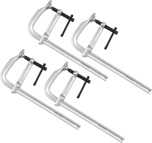 Vista 14 de MAXPOWER Abrazaderas F de servicio ligero para soldadura de 4", 8", 8" y 12", paquete de 4