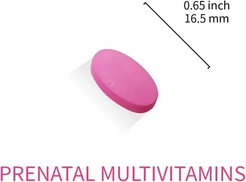 Vista 11 de LOVITA Vitaminas prenatales, hierro 27 mg, 180 tabletas vegetarianas