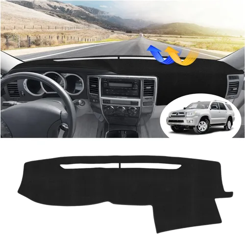 Vista 78 de FIILINES Cubierta para tablero Compatible con Mazda 3 2010-2013 Accesorios Tapete para tablero para Mazda 3 Accesorios Tapete para salpicadero