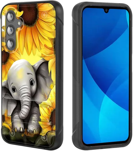 Vista 44 de Funda para Galaxy S25, de doble capa, resistente, a prueba de golpes, con soporte, funda protectora militar a prueba de caídas para Samsung Galaxy