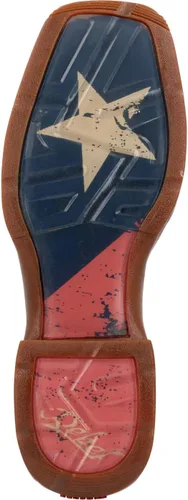 Vista 2 de Durango DB4446 Western - Botas de meter con bandera de 11 pulgadas para hombre, Marrón