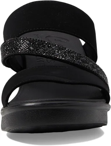 Vista 2 de Skechers Sandalias de cuña Rumble on-Social Glam para mujer