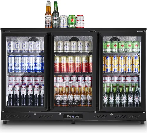 Vista 2 de BODEGA BODEGACOOLER - Enfriador de bar comercial con 3 puertas de cristal
