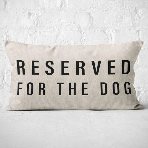Vista 7 de Reservado para la funda de almohada del perro, regalos para amantes de los perros, decoración del perro, divertida funda de almohada para perro