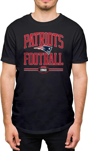 Vista 35 de Hybrid Sports NFL Football Arch - Officially Licensed Adult Short Sleeve Fan Tee for Men and Women