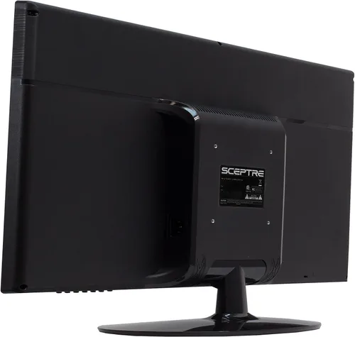 Vista 4 de Sceptre Monitor LED delgado de 24 pulgadas 75Hz con altavoces integrados HDMI VGA, nuevo negro (E248W-19208A)