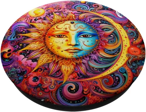 Vista 2 de PopGrip intercambiable You Are My Sun My Moon And All Of My Stars Celestial Beings PopSockets