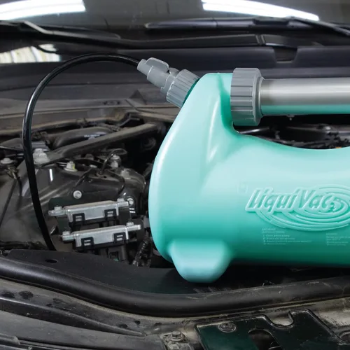 Vista 6 de Sistema de cambio de aceite para motor de tamaño grande LiquiVac, de Air Power America, L