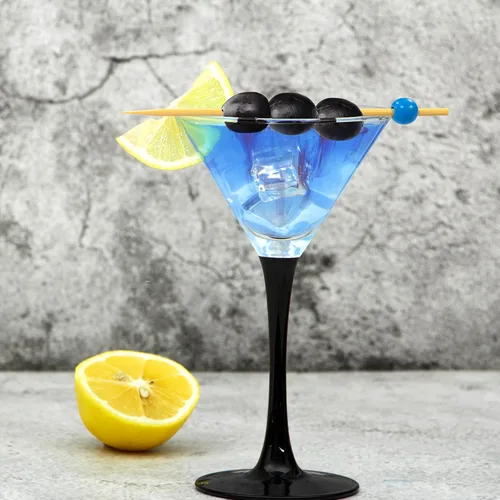 Vista 6 de BLUE TOP 200 palillos de cóctel de perlas de madera colorida para bebidas y alimentos, palillos de dientes de cóctel de 4.7 pulgadas