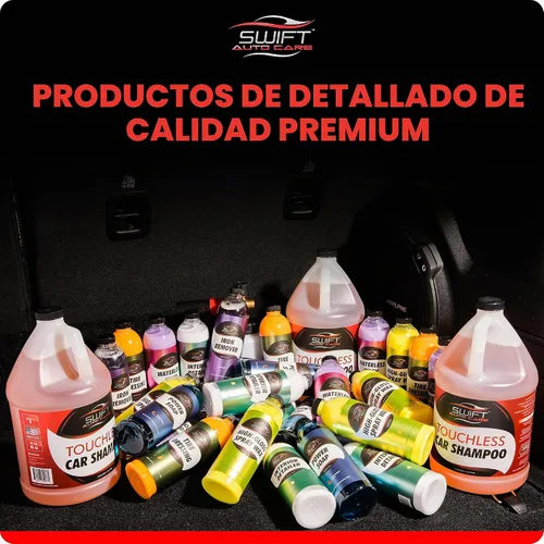 Vista 7 de Swift - Champú para lavado de autos sin contacto (1 galón), no requiere cepillado, jabón de coche de alta espuma, para trabajo pesado, detergente