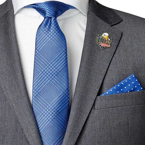 Vista 36 de PinMart Pin de veterano – Pin patriótico americano de solapa o sombrero – Orgulloso de ser retirado ejército, marina, fuerza aérea o cuerpo