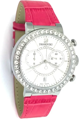 Vista 8 de Swarovski Reloj Citra Sphere Chrono Rosa Mujer 5096008, Movimiento de cuarzo