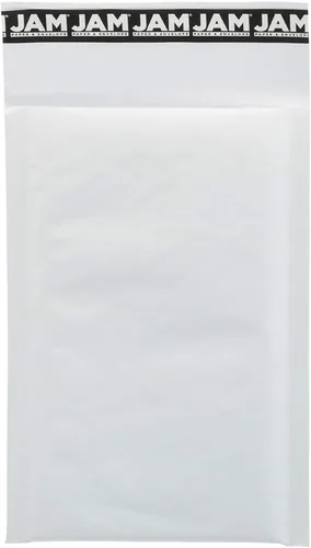Vista 7 de JAM PAPER Bubble Lite Sobres acolchados – Tamaño #0-6 x 8 1/2 – Kraft blanco – 25