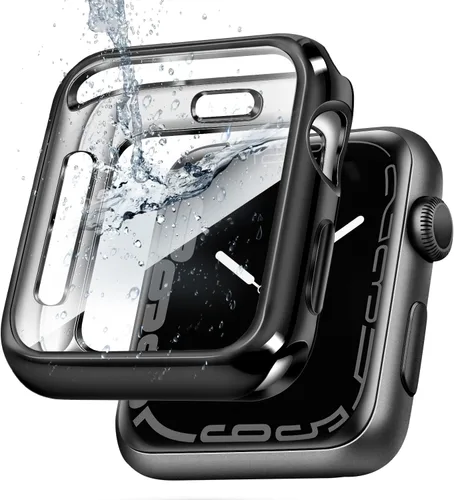 Vista 25 de top4cus - Funda ecológica protectora, de TPU suave y flexible, compatible con iWatch Series 5, Series 4, Series 3, Series 2 y Series 1 Negro