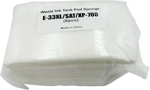 Vista 2 de Almohadilla de esponja para caja de tinta residual, 2 paquetes Compatible con impresoras XP-530 XP-610 XP-630 XP-640 XP-700 XP-701 XP-721 XP-800