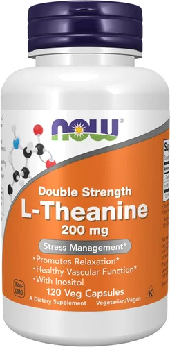 Vista 10 de Now Foods, L-teanina 0.0070 oz, capsulas veganas, 60 unidades, 147, 1, 1