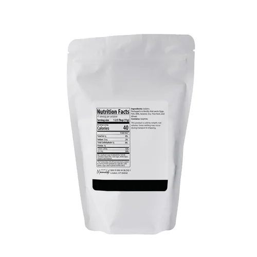 Vista 2 de Minimalist Gelatina en polvo, ideal para cocinar y hornear, empaquetado para mayor comodidad en una bolsa resellable (16 onzas)