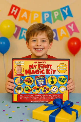 Vista 8 de Kit de magia “My First Magic Kit” de Jim Stott's, perfecto para principiantes y niños de todas las edades