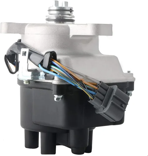 Vista 3 de MOSTPLUS Distribuidor de encendido con tapa y rotor Compatible con Honda CRV CR-V 2.0L DOHC 30100-P6T-T01 TD-74U 1999 2000 2001