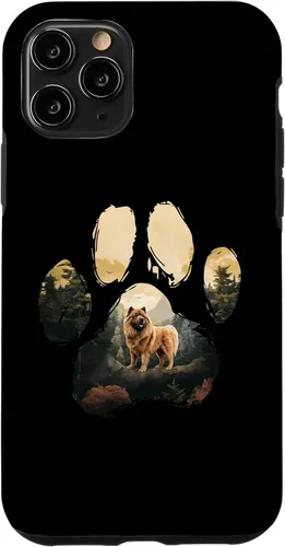 Vista 10 de Funda para iPhone 15 Chow Chow Mountain Paw Design Dog Mom Dad