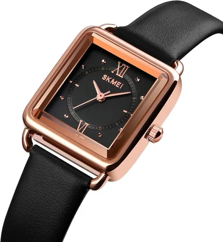 Vista 2 de SKMEI Reloj para mujer reloj de cuarzo analógico resistente al agua