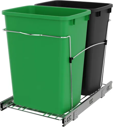 Vista 14 de Cesto de basura doble y extraíble RV V 15KD 18CS de Rev A Shelf