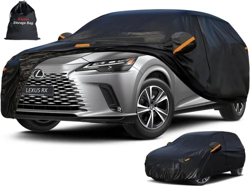 Vista 88 de Kayme Cubierta de auto SUV de 7 capas ajuste personalizado para BMW X1 (2009-2025), impermeable, para todo tipo de clima, para automóviles, cubierta