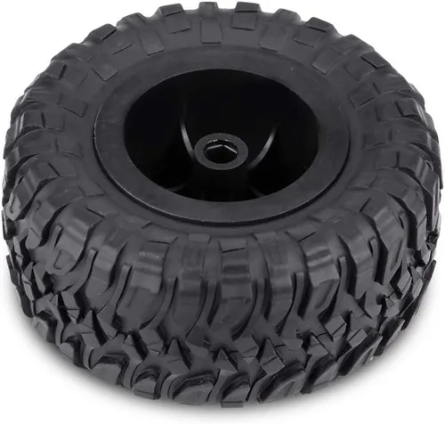 Vista 8 de 4pcs RC Crawler neumáticos, rueda plástica de goma para 1/16 RC coche 1.0 C24 actualizaciones
