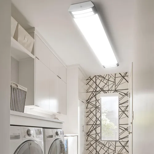Vista 4 de ANTLUX Lámpara LED de 4 pies, 50 W, 5600 lm, luz LED lineal de montaje empotrado, 4000 K, 4 pies, lámparas LED de techo de cocina para sala