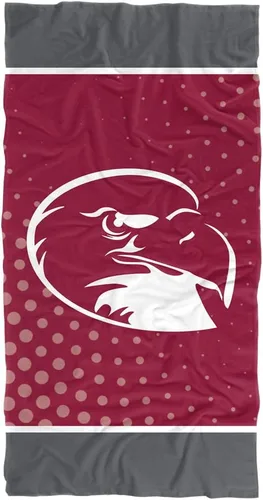 Vista 82 de LOGOVISION Manta Abilene Christian University, 30x60 Logo Dots CottonFront/PolyBackBeachTowel
