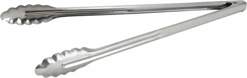 Vista 7 de Winco Pinza utilitaria de acero inoxidable pesado con resorte en espiral, 9 pulgadas